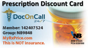 DocOnCall24/7 Prescription Discount Cards